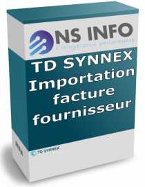 Module Dolibarr NS Info TD Synnex Importation facture fournisseur
